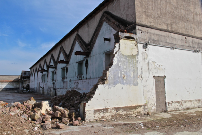 Ancienne usine Bragard, à Epinal