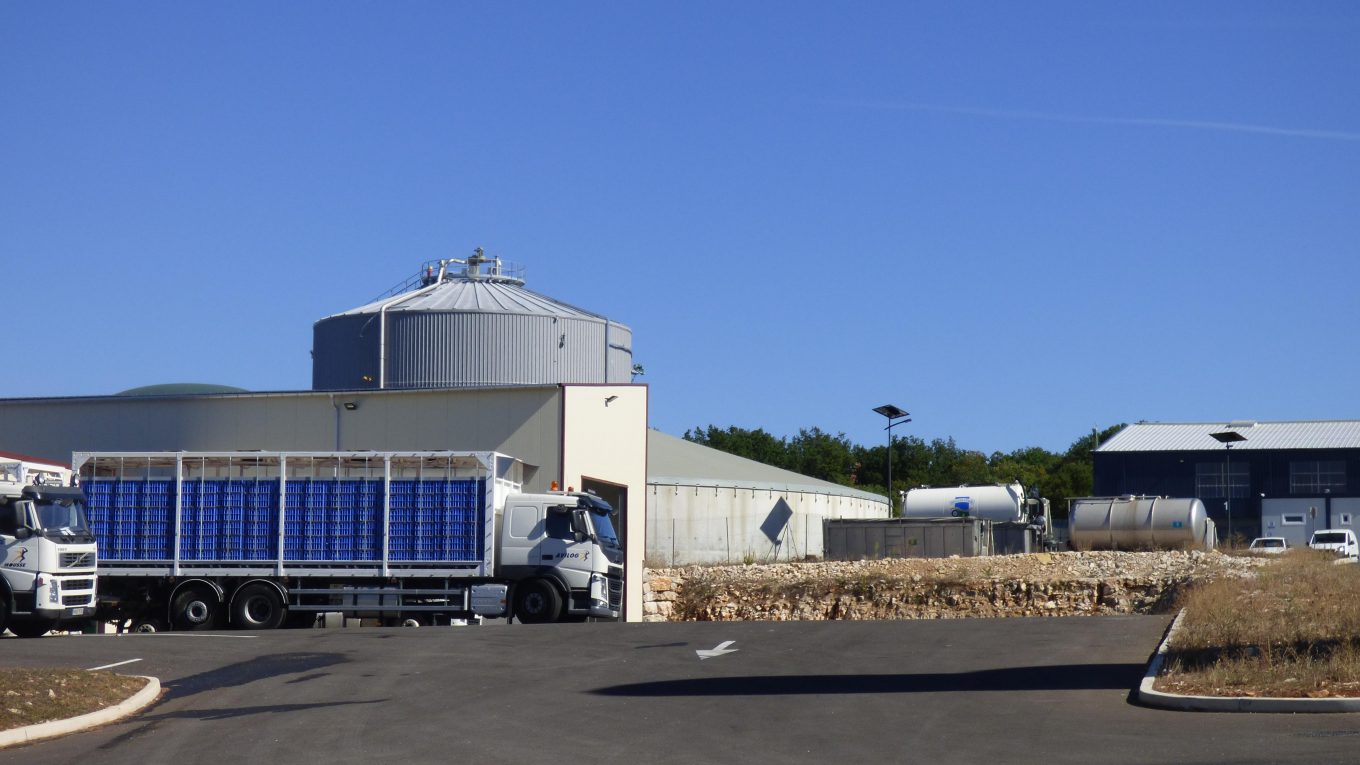 Méthaniseur de Gramat dans le Lot