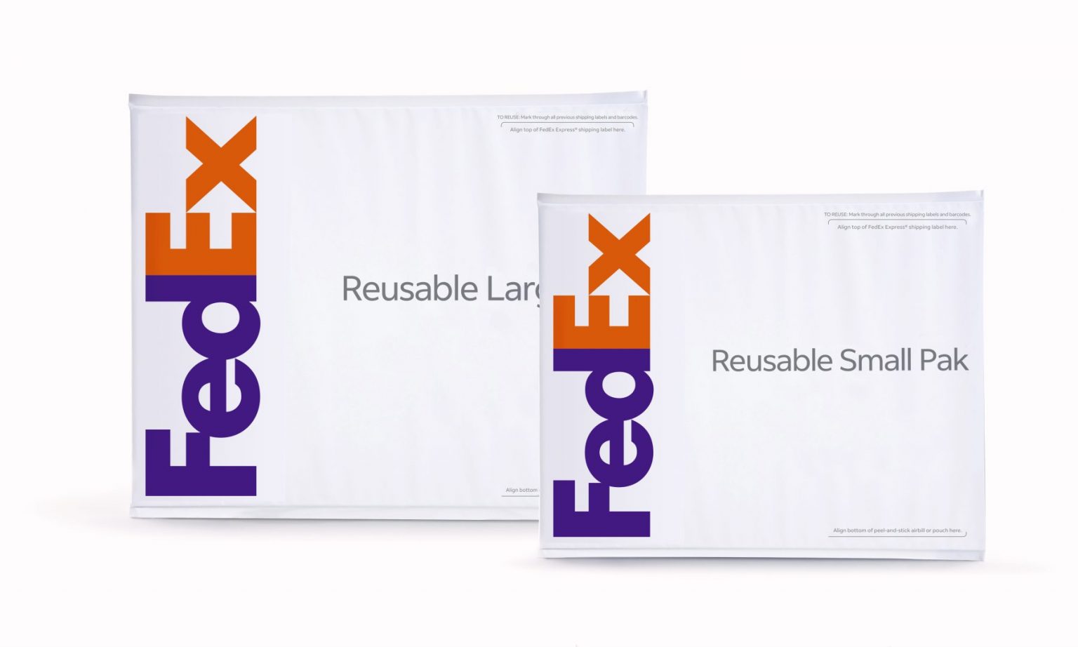 FedEx des emballages réutilisables pour réduire les déchets