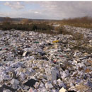 Décharge sauvage à Carrières-sous-Poissy (Yvelines)