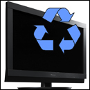 écran plat & recyclage