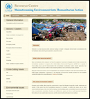 Centre de Ressources pour l'Inclusion de l'Environnement dans l'Action Humanitaire