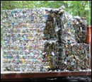 Balles de déchets d'emballage