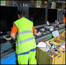 Centre de tri de déchets