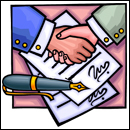 signature de contrats