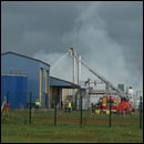 Incendie sur le centre de tri d'Ikos Environnement