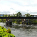 Pont en plastique recyclé