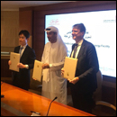 Signature du contrat de l'usine d'incinération des déchets de Dubaï