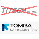 Titech change de nom : TOMRA Sorting Solutions
